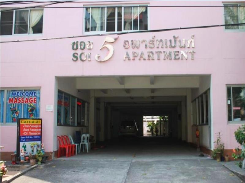 Soi 5 Apartment Pattaya Eksteriør bilde