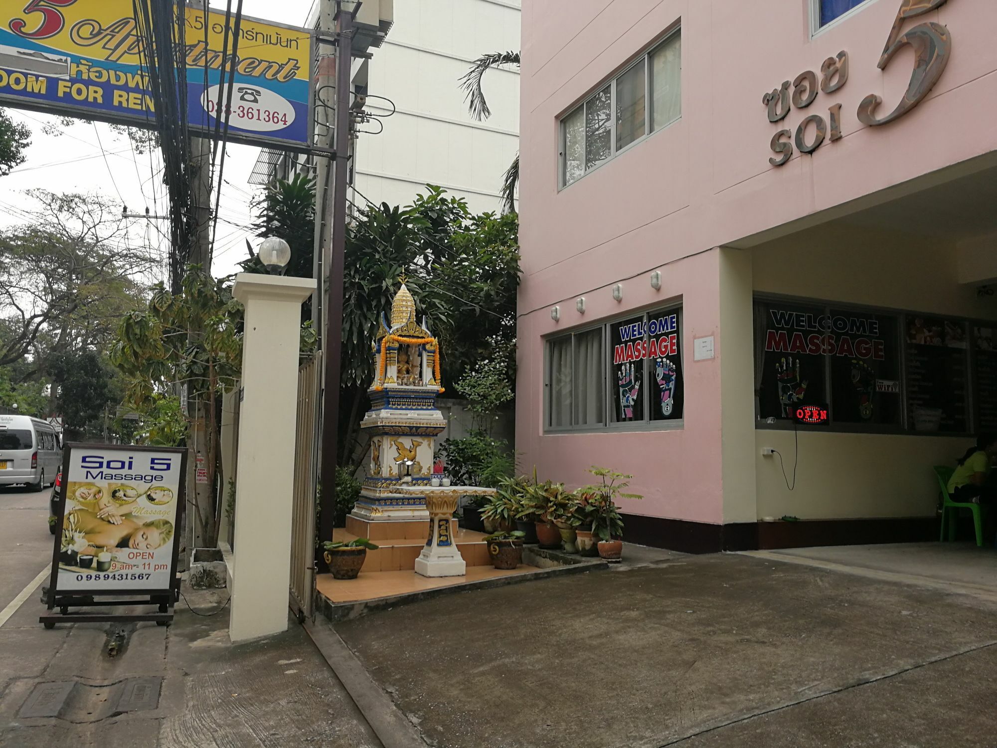 Soi 5 Apartment Pattaya Eksteriør bilde